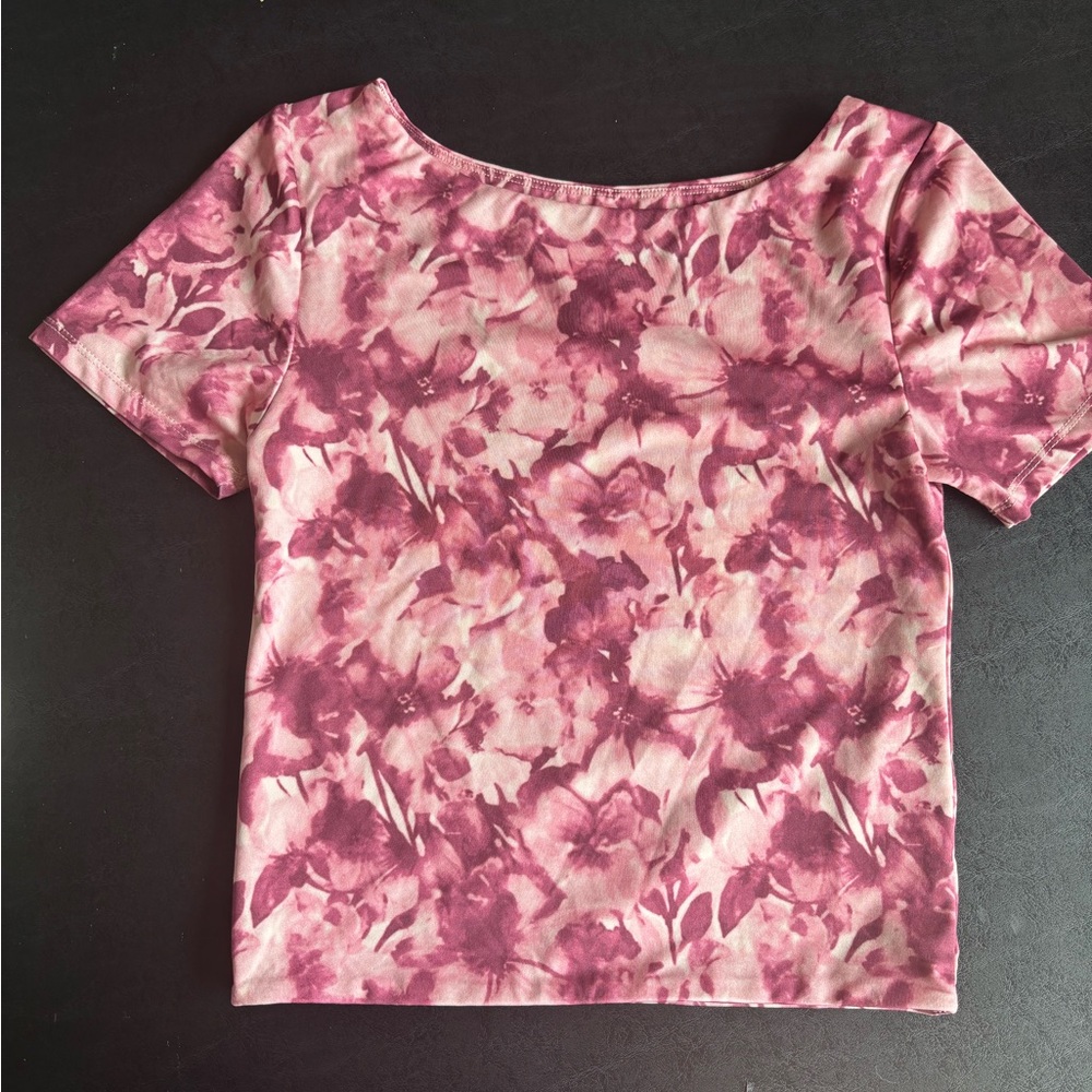 Floral Pink Women's Top